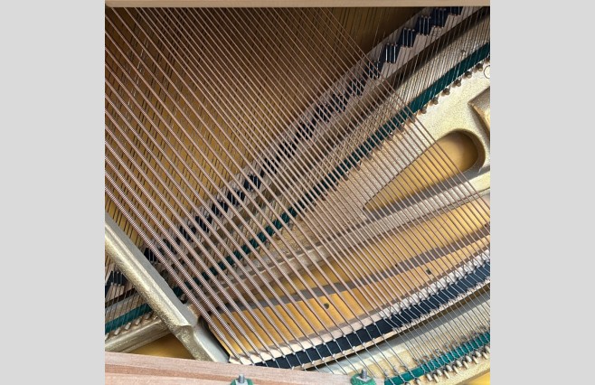 Knight Satin Teak K15 Upright Piano, Used - All Inclusive Premium Package (SN:51813) - Image 15